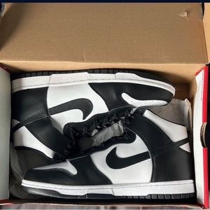 Nike Dunk High Retro Black White- Men’s Size 11